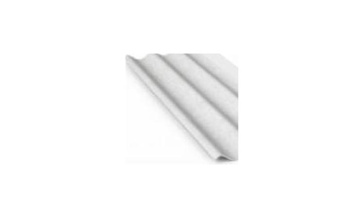 TELHA DE FIBROCIMENTO ONDULADA E = 4 MM, DE 1,22 X 0,50 M (SEM AMIANTO)