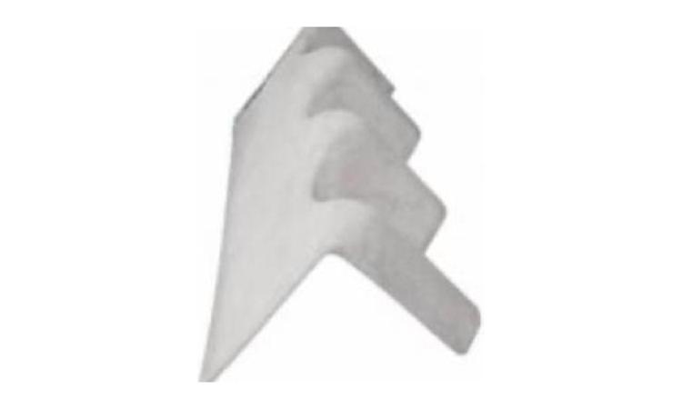CUMEEIRA SHED PARA TELHA ONDULADA DE FIBROCIMENTO, E = 6 MM, ABA 280 MM, COMPRIMENTO 1100 MM (SEM AMIANTO)