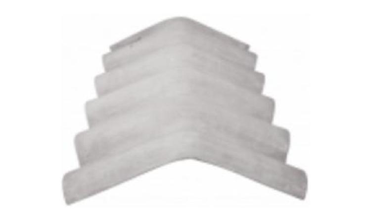 CUMEEIRA UNIVERSAL PARA TELHA ONDULADA DE FIBROCIMENTO, E = 6 MM, ABA 210 MM, COMPRIMENTO 1100 MM (SEM AMIANTO)
