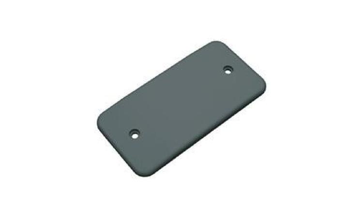 TAMPA CEGA EM PVC PARA CONDULETE 4 X 2