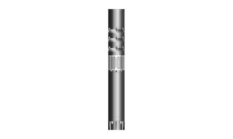 BOMBA SUBMERSA PARA POCOS TUBULARES PROFUNDOS DIAMETRO DE 6 POLEGADAS, ELETRICA, TRIFASICA, POTENCIA 27,12 HP, 7 ESTAGIOS, BOCAL DE DESCARGA DIAMETRO DE 4 POLEGADAS, HM/Q = 13,9 M / 90 M3/H A 44,0 M / 25,0 M3/H