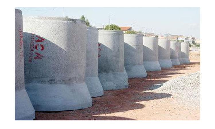 TUBO DE CONCRETO ARMADO PARA AGUAS PLUVIAIS, CLASSE PA-1, COM ENCAIXE PONTA E BOLSA, DIAMETRO NOMINAL DE 700 MM