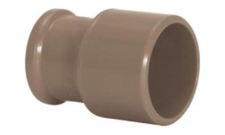 BUCHA DE REDUCAO DE PVC, SOLDAVEL, LONGA, COM 60 X 25 MM, PARA AGUA FRIA PREDIAL