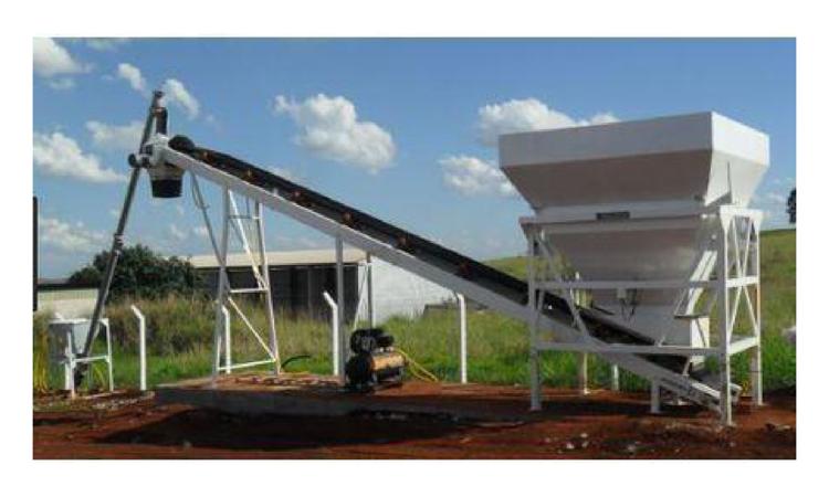 USINA DE CONCRETO FIXA, CAPACIDADE NOMINAL DE 90 A 120 M3/H, SEM SILO